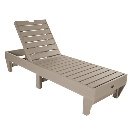 Highwood Usa Commercial Grade Chaise Lounge Outdoor Furniture for Pool, Patio CM-LNGSQ61-WBR